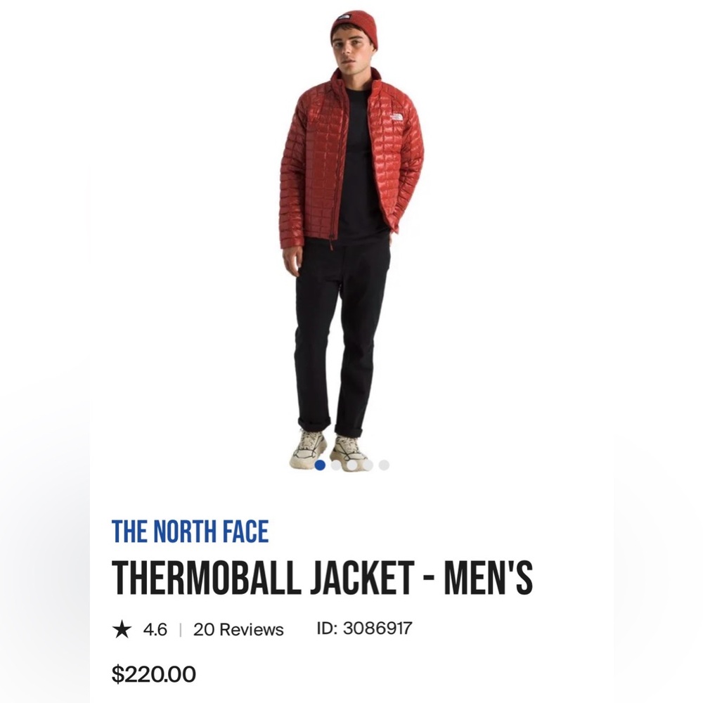 The North Face Men's Crimson Thermoball Puffer Jacket